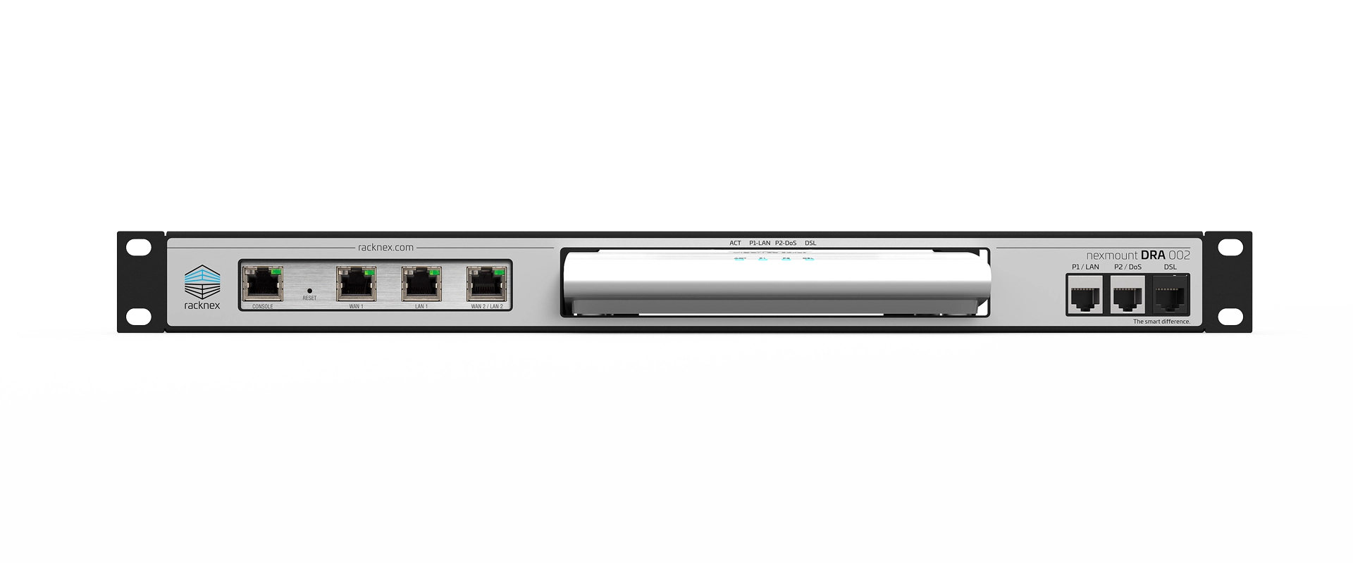 DrayTek Vigor 166 and UniFi USG rack - NM-DRA-002