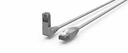 CAT.6A upwards angeld-straight Cable