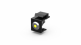Keystone Inline Coupler LED yellow 6V