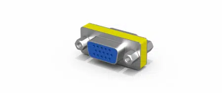 VGA mini gender changer D-Sub15 F/F
