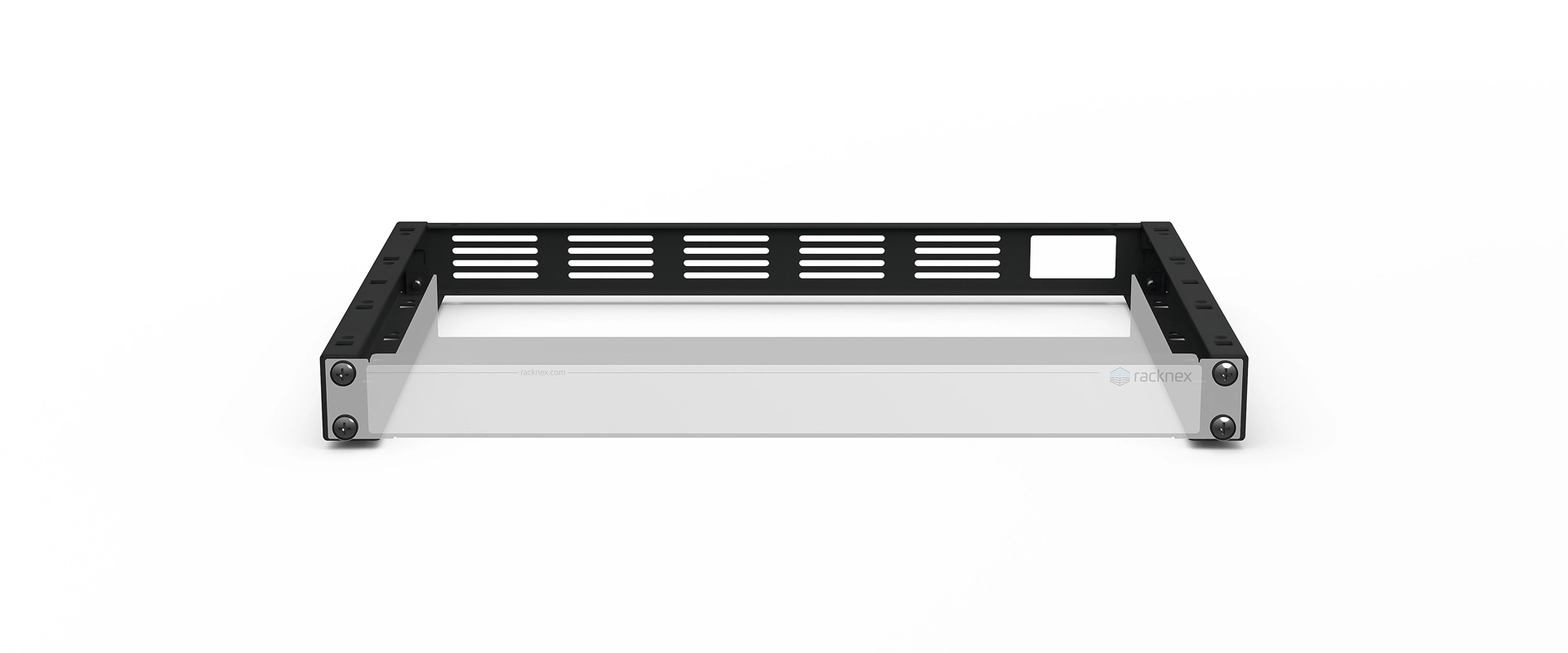 19 inch rackmount bracket 1U depth 330mm - zr-msk-011