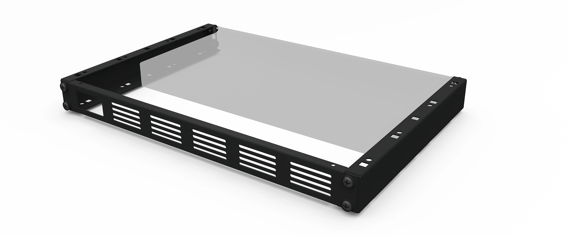 19 inch universal rack mount bracket 1U depth 330mm - zr-msk-011