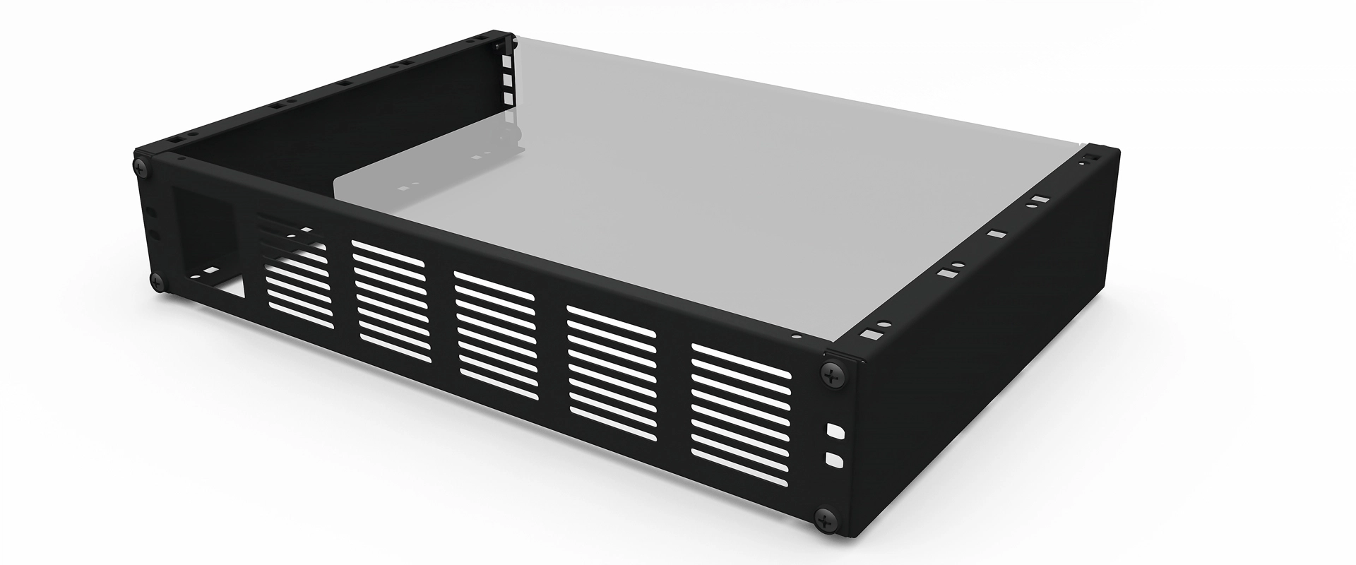 19 inch universal rack mount bracket 2U depth 330mm - zr-msk-015