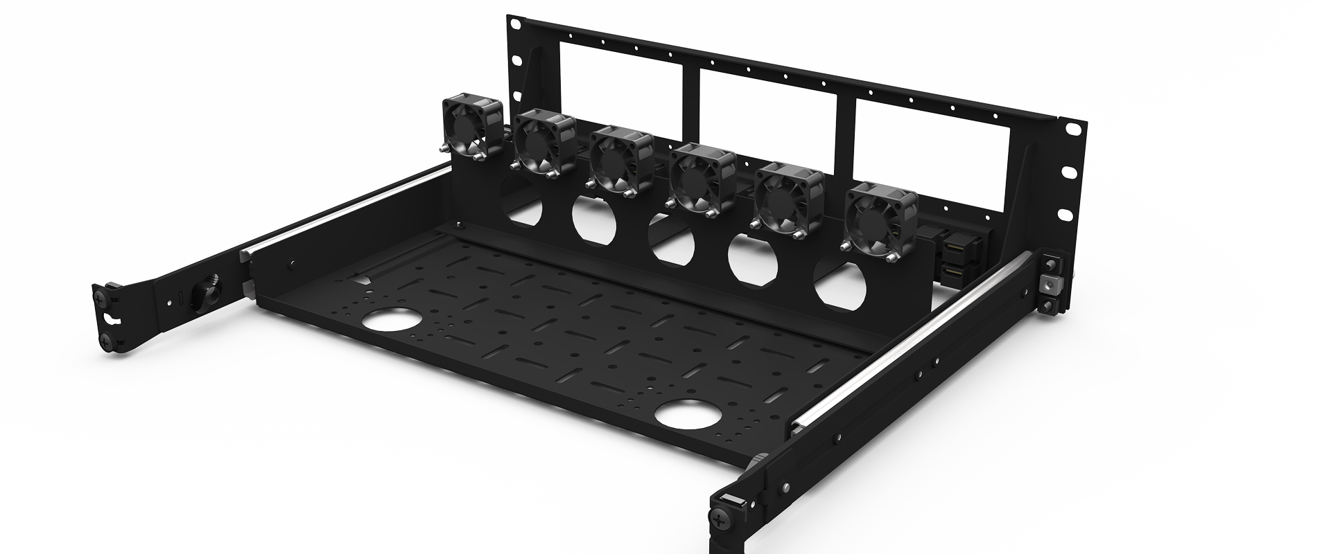 3U Raspberry Pi Rack Mount - UM-SBC-211