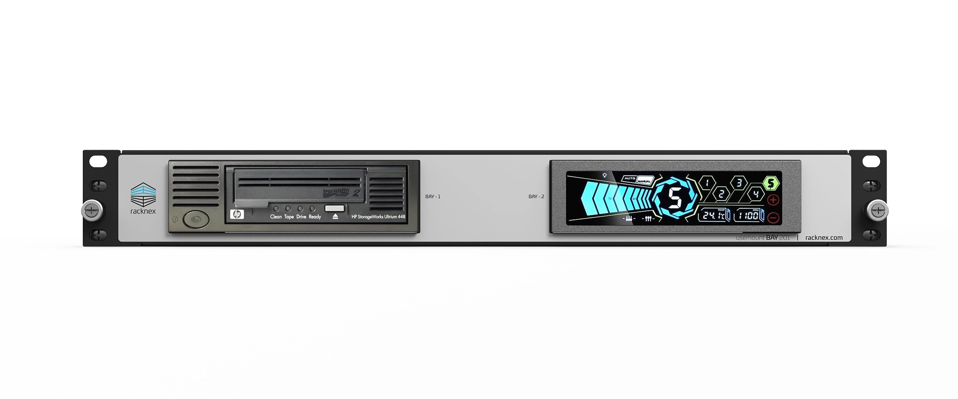 5.25" half height rack mount kit - UM-BAY-201