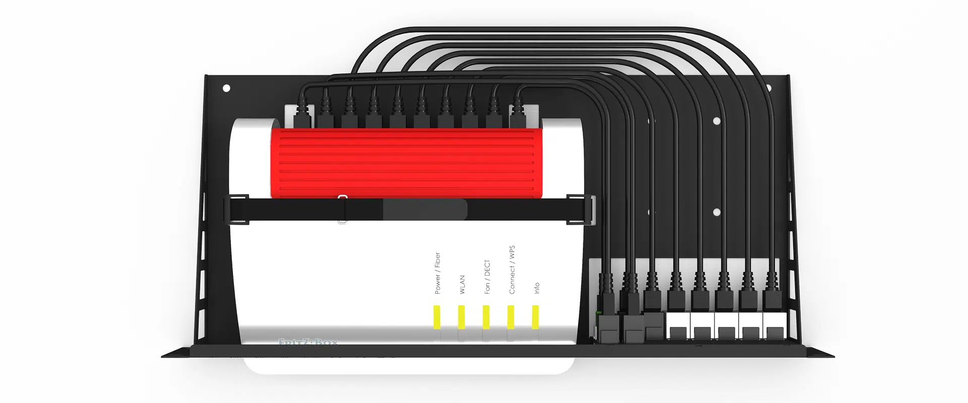 Rackmount for Fritzbox 5590 Fiber - NM-AVM-012