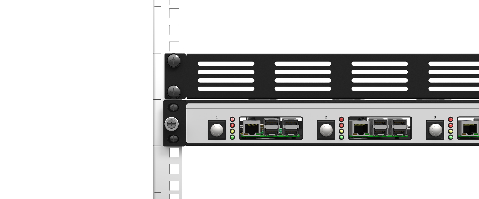 Raspberry Pi Rack Mount Kit - UM-SBC-209