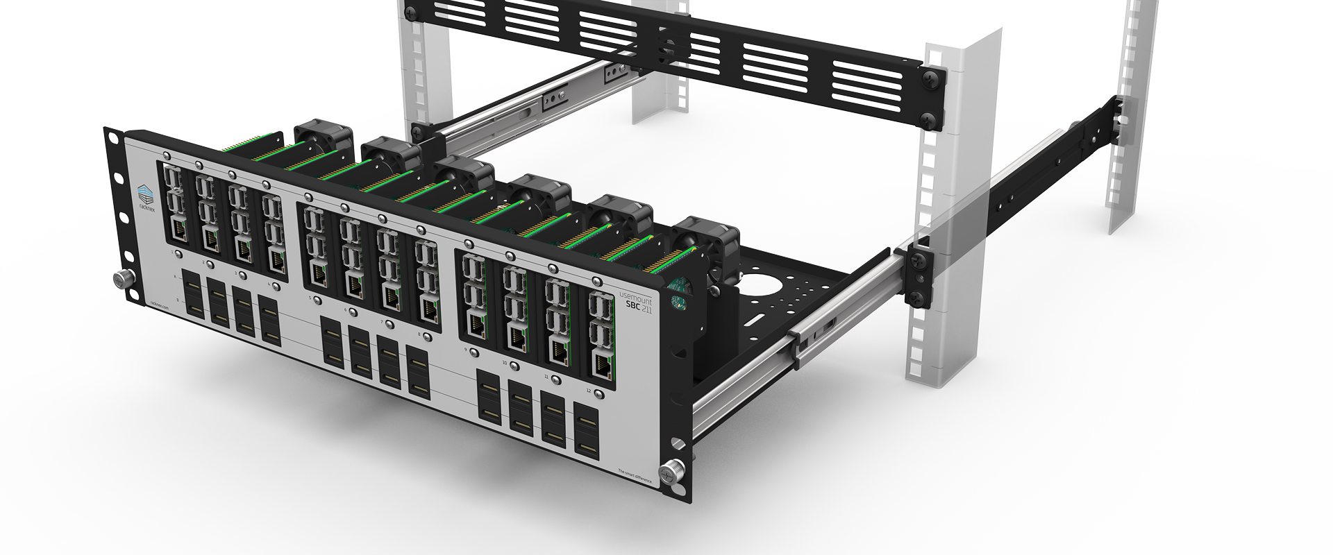 Raspberry Pi Rackmount Kit - UM-SBC-211