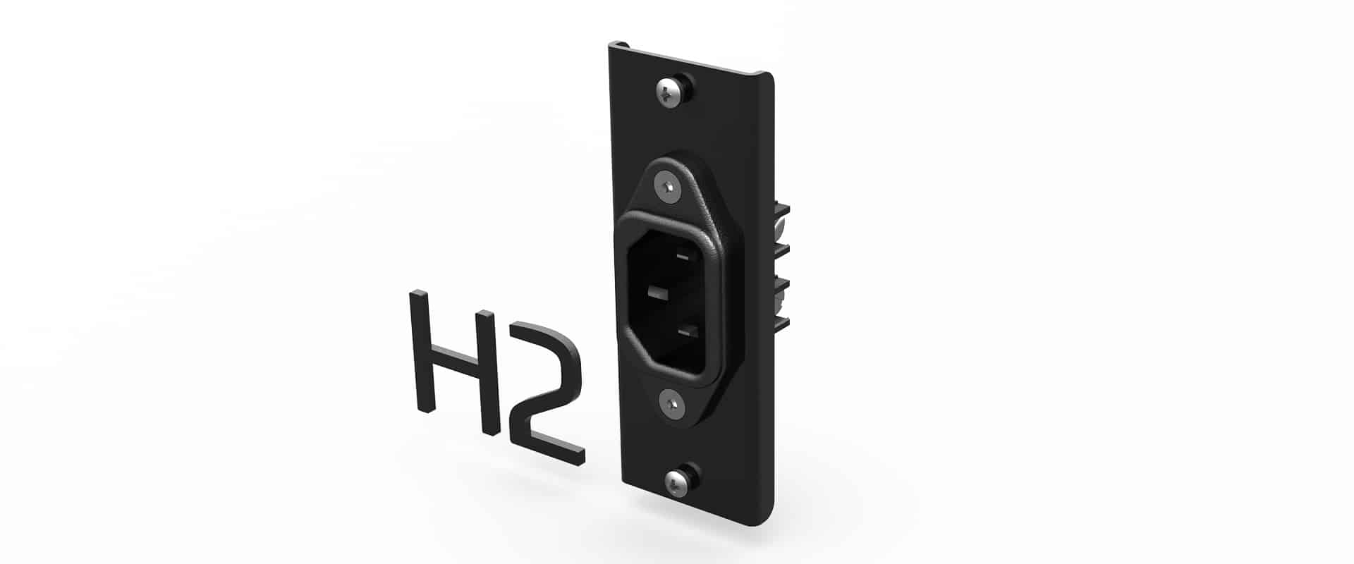 H2 – IEC C14 Connector (Screw Connect)
