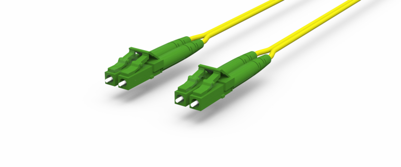 LC/APC to LC/APC Duplex Fiber Optic Cable