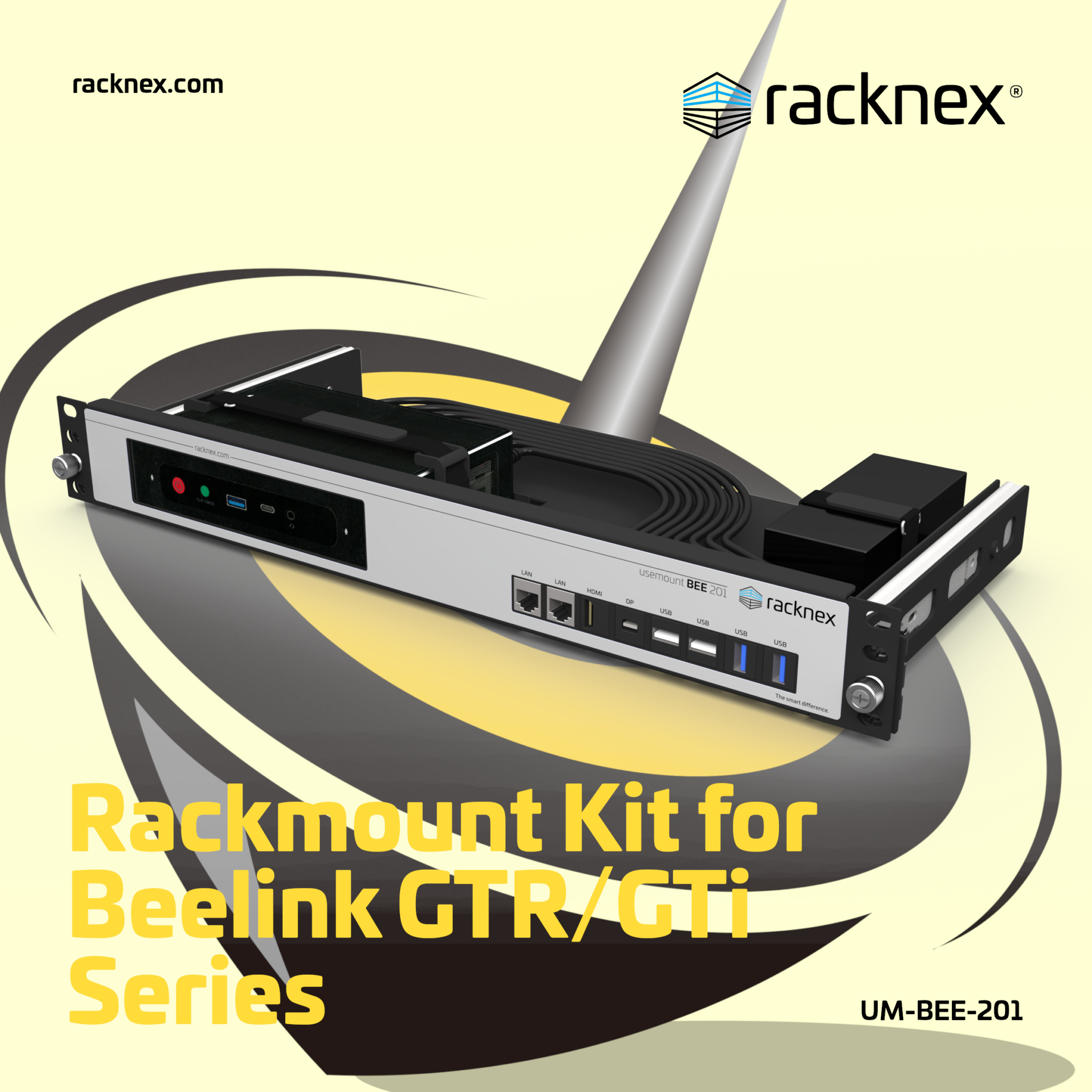 Beelink GTI / GTR Series Rackmount Kit | racknex