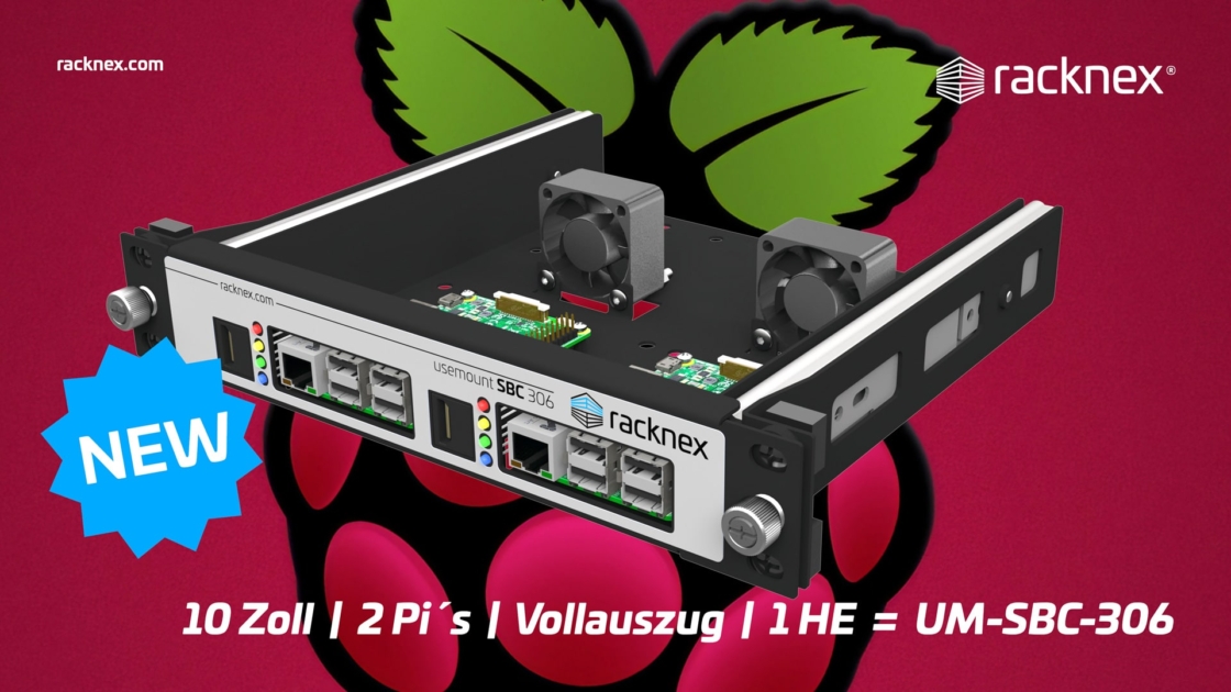 10 inch Raspberry Pi Rack Mount Kits | racknex