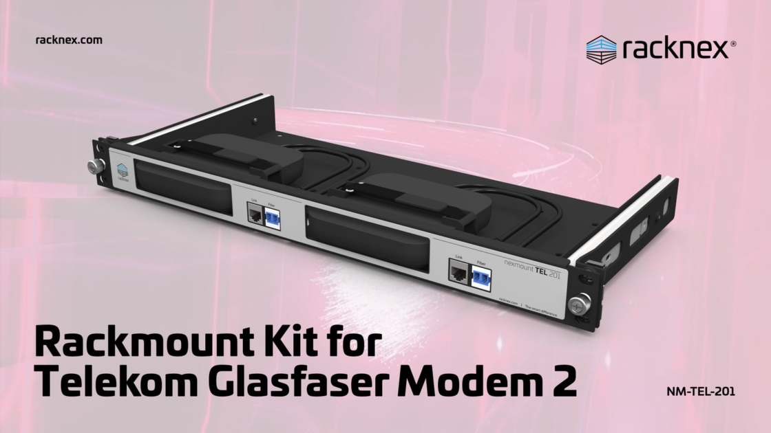 Telekom Glasfaser 2 Modem Rackmount Kit Racknex