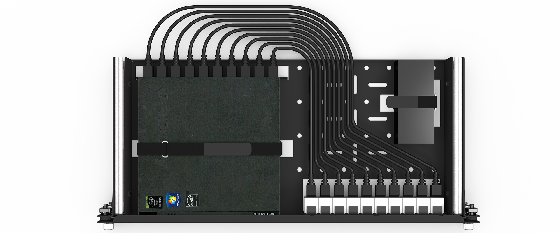 ThinkCentre Tiny rack mount kit - UM-LEN-203