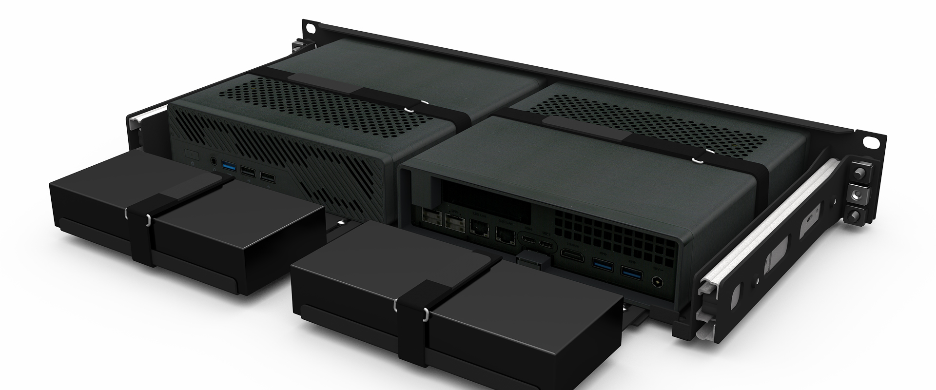 Minisforum MS-01 Work Station Rackmount Kit - UM-MIN-201