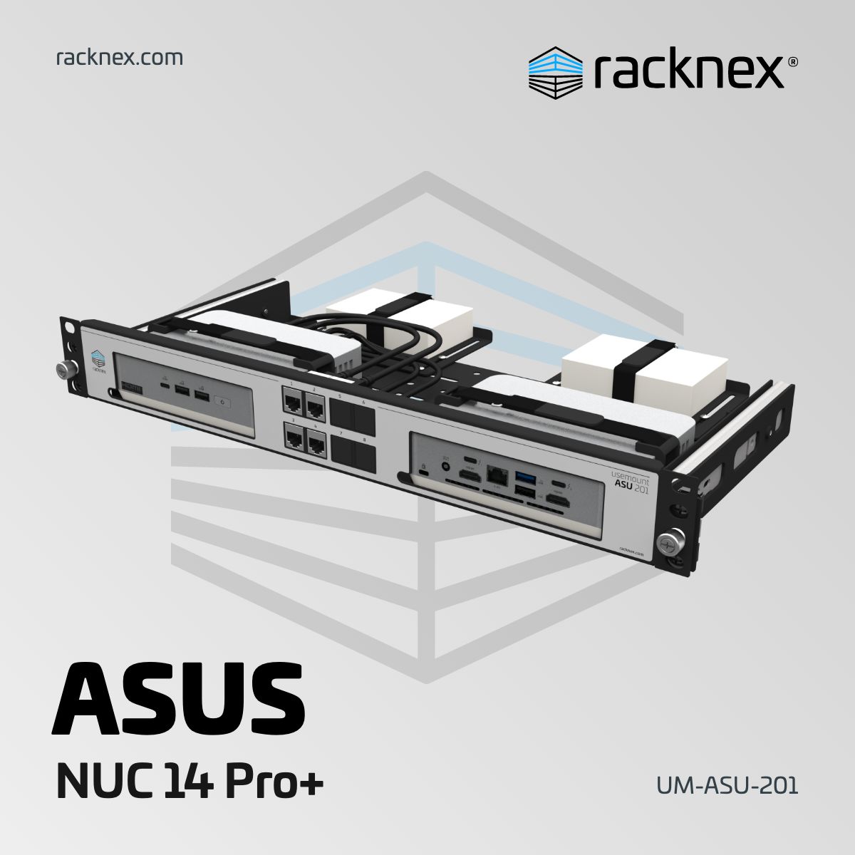 ASUS NUC 14 Pro+ Rack Mount Kit