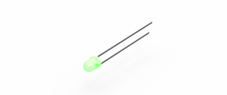 Low-Current LED Green ø3mm