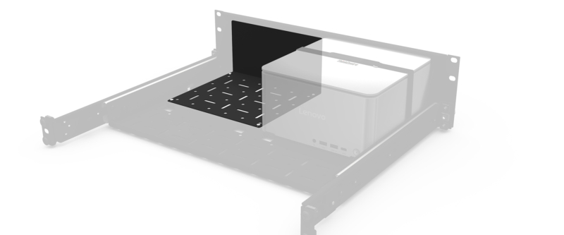 with Lenovo ThinkCentre Neo Ultra USFF Slot Cover