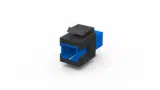 Keystone Inline Coupler Fiber Optic SC/UPC to SC/UPC Simplex