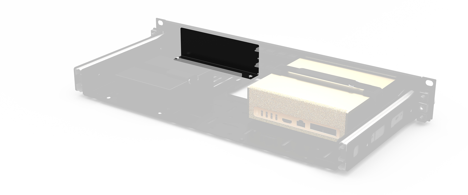 With NVIDIA DGX Spark Slot Cover zr-nvi-601