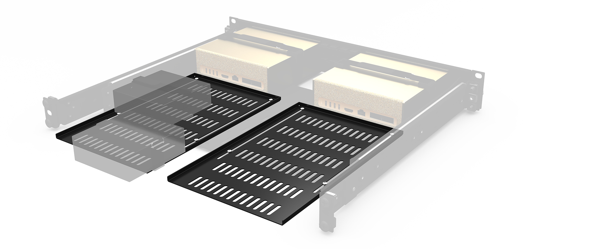 Dx Spark Rack NVIDIA DGX Spark Rack Mount Kit | UM-NVI-202 | racknex