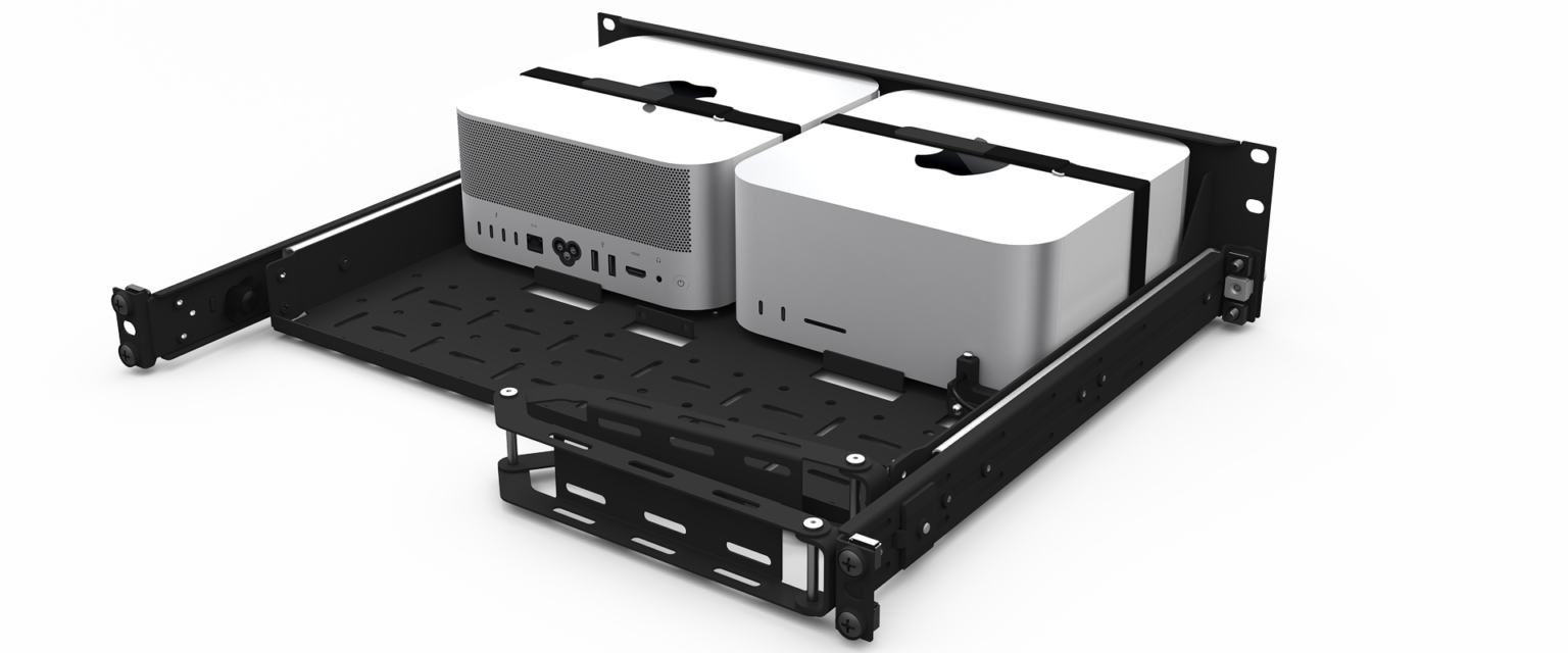 Mac Rack Gui Apple Mac Studio Rack Mount Kit | UM-APP-204 | racknex