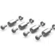 Hex spacer set with screws External thread to Internal thread