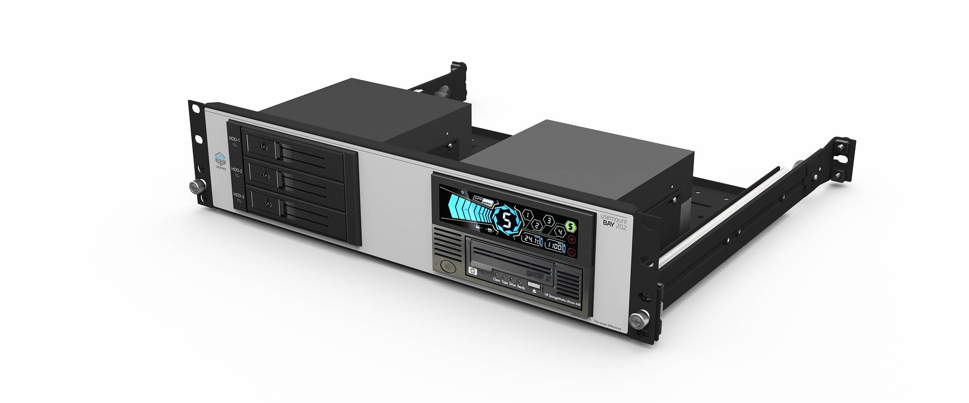 5.25" full-height drive bay rackmount