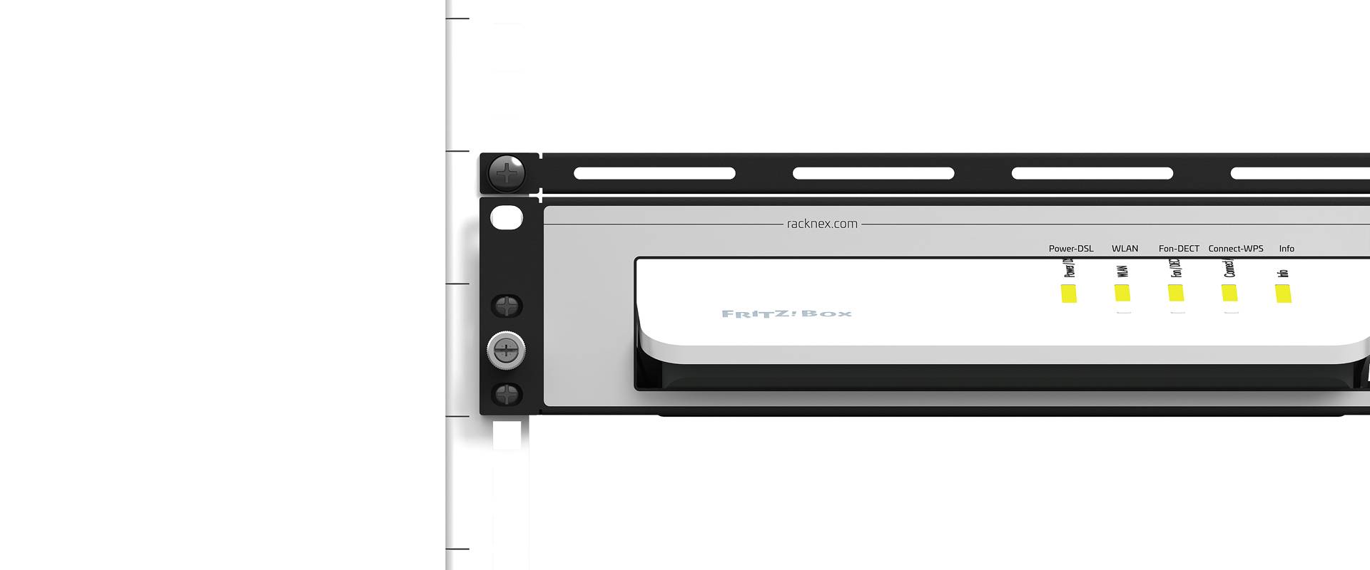 Fritzbox 19 inch Rackmount for 7690