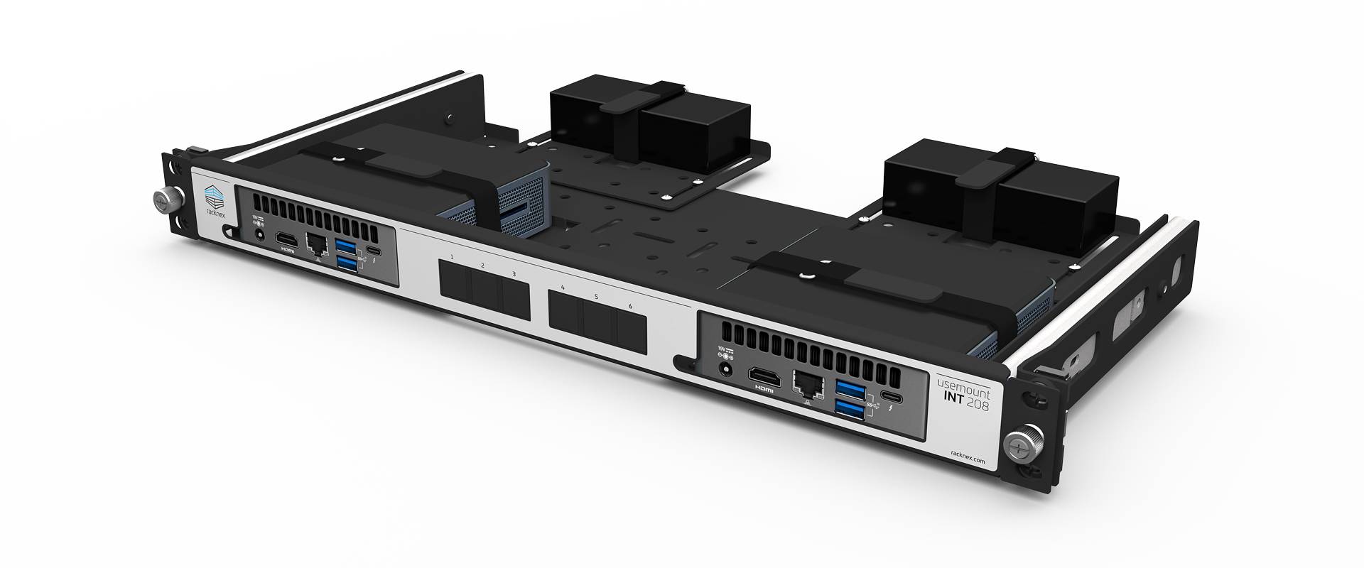 Intel NUC rack mount for 2x NUC with form factor Slim